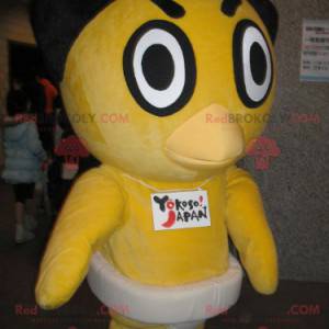 Mascote do pintinho amarelo - Redbrokoly.com