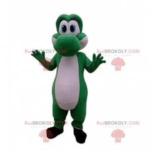 Mascot of Yoshi, the famous dragon from the video game Mario -