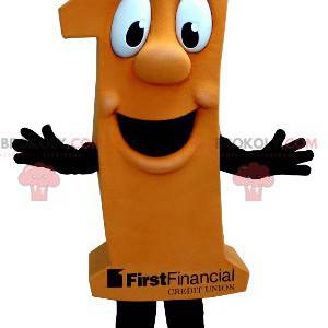 Mascot figure an orange - Redbrokoly.com