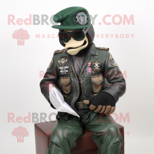 Navy Green Beret mascotte...