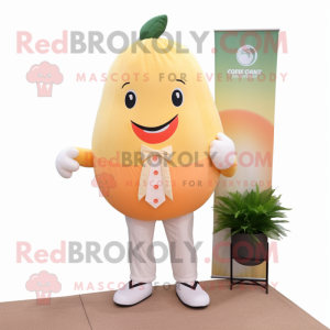 Beige grapefruit mascotte...