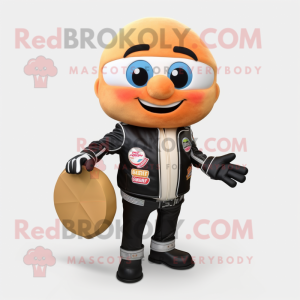 Peach Baseball Ball maskot...
