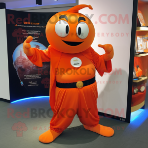 Orange Magician mascotte...