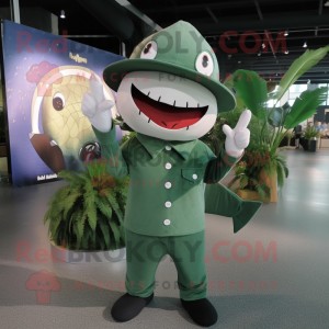 Forest Green Shark mascotte...