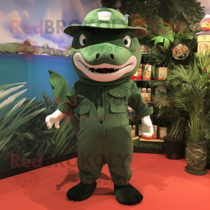 Forest Green Shark mascotte...