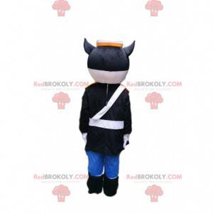 Mascotte de chat policier, costume de gendarme - Redbrokoly.com