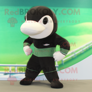 Olive Killer Whale mascotte...