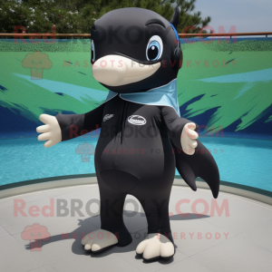 Olive Killer Whale mascotte...