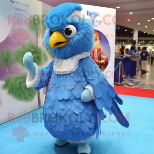 Sky Blue Eagle mascotte...