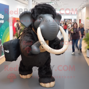 Black Mammoth mascotte...