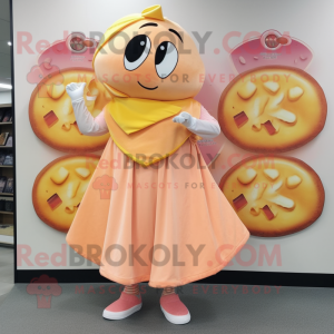 Peach Bagels maskot drakt...