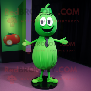 Green Plum mascotte kostuum...