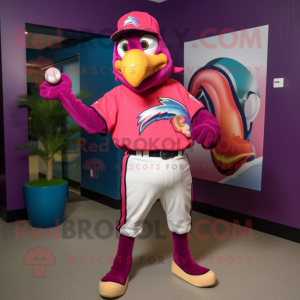 Magenta Toucan maskot...