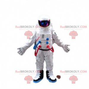 Cosmonaut maskot i rumdragt - Redbrokoly.com