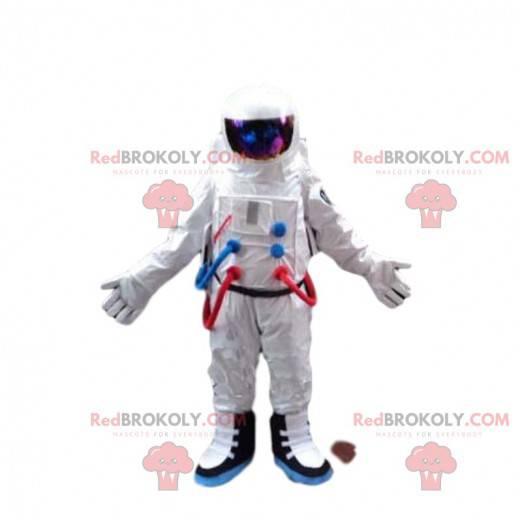 Mascotte de cosmonaute en combinaison de l'espace -