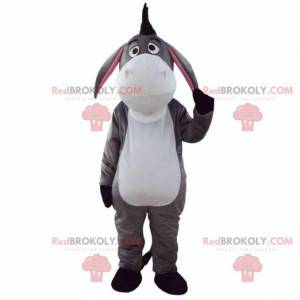 Disguise of Eeyore, famous blue donkey in Winnie the Pooh -