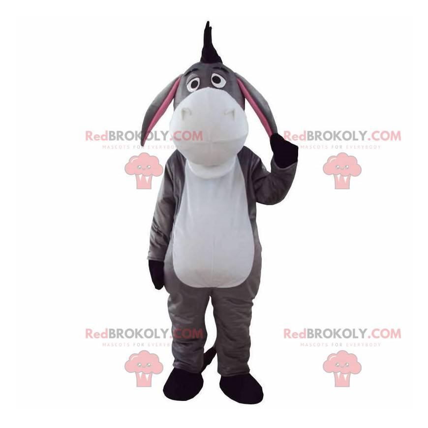 Disguise of Eeyore, famous blue donkey in Winnie the Pooh -