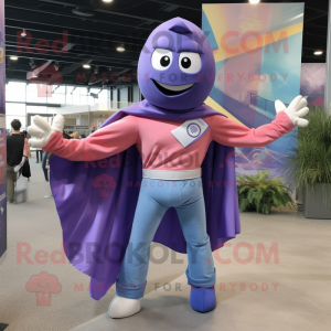 Lavender Superhero mascotte...