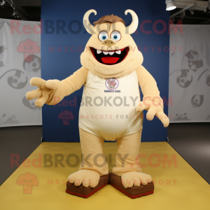 Beige Demon mascotte...