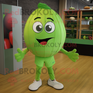 Lime Green Melon mascotte...