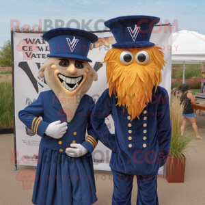 Navy Scarecrow mascotte...