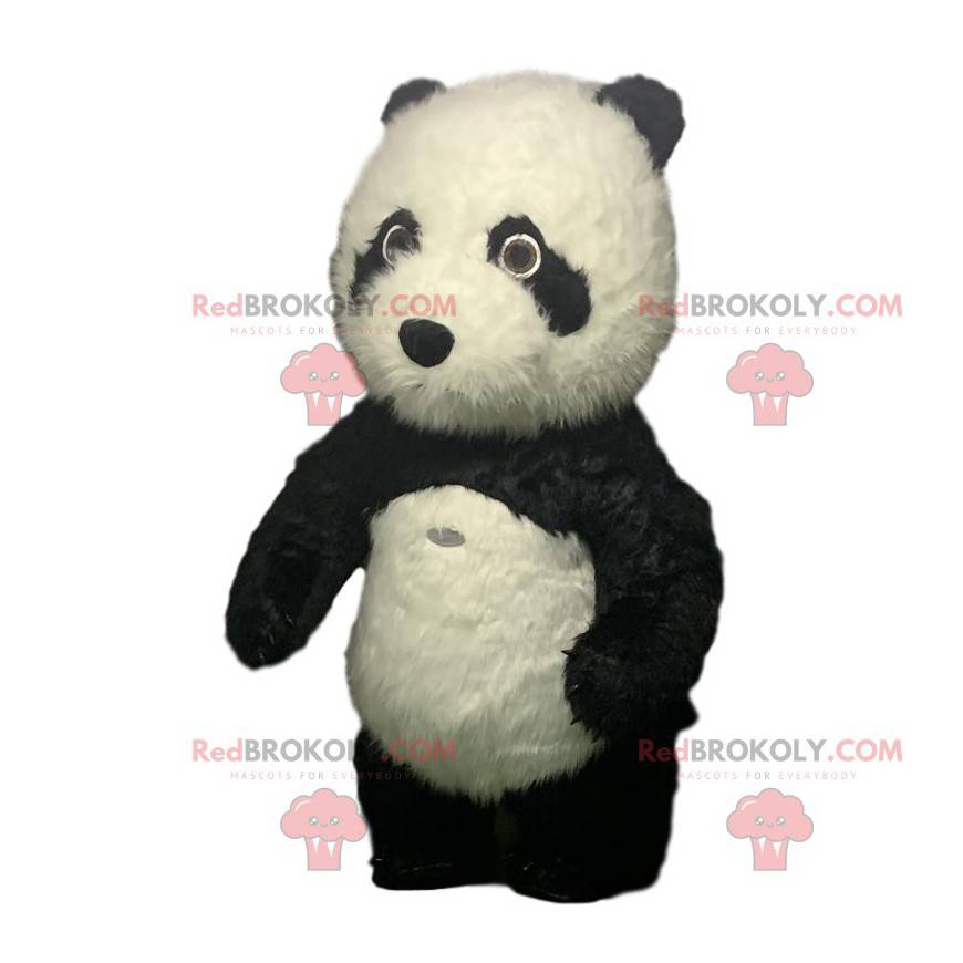 Mascot oppustelig panda, bamse 2 meter - Redbrokoly.com