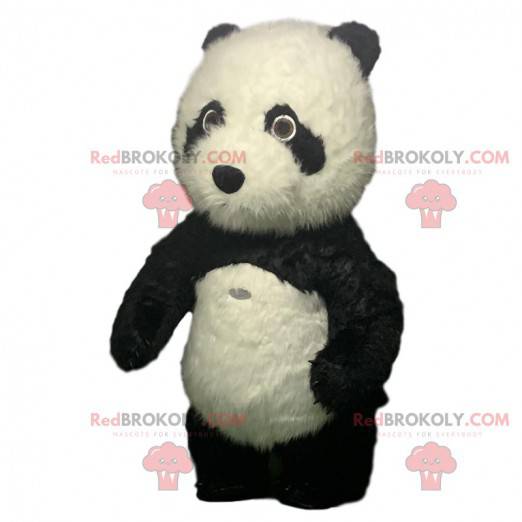 Mascote panda inflável, ursinho de pelúcia 2 metros -
