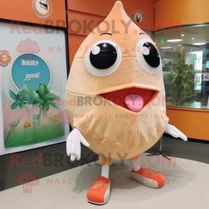 Peach Stingray mascotte...