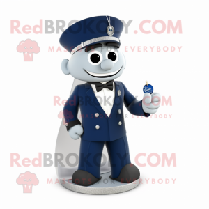 Navy forlovelsesring maskot...