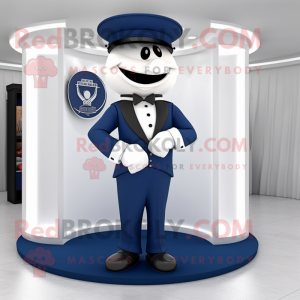 Navy forlovelsesring maskot...