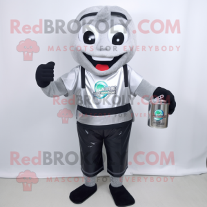 Silver Soda Can mascotte...