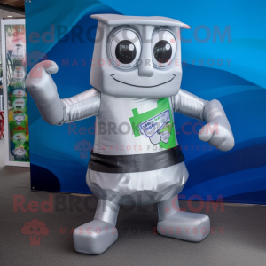 Silver Soda Can mascotte...