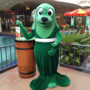 Forest Green Seal mascotte...