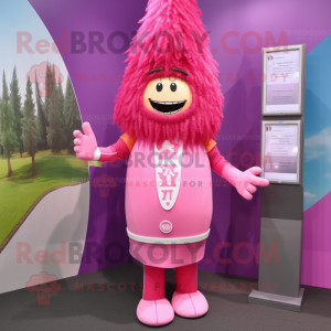 Pink Chief mascotte kostuum...