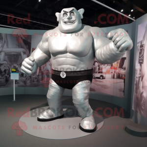 Silver Strongman mascotte...