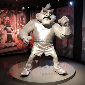 Silver Strongman mascotte...