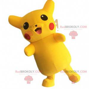 Pikachu costume, the famous yellow manga Pokemon -