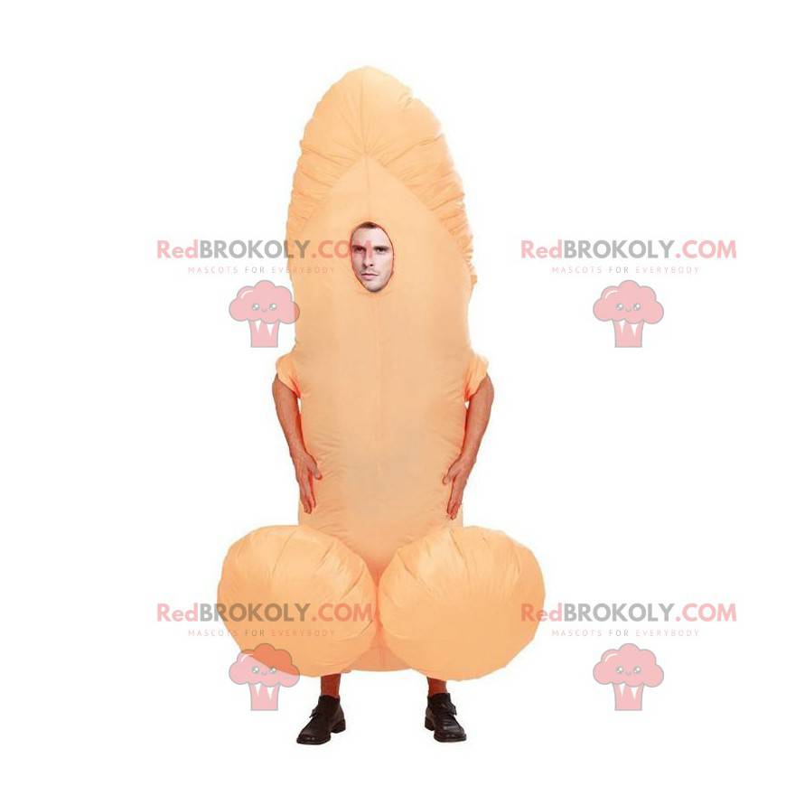 Gigantisk penis maskot, rosa fallus kostyme - Redbrokoly.com