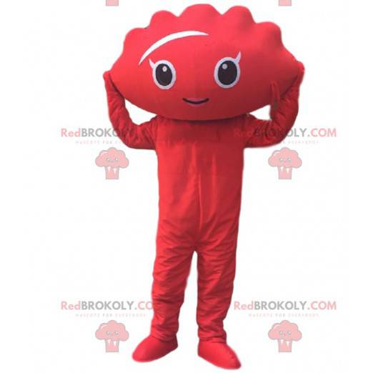 Mascot Jiaozi, Gyoza, ravioles chinos rojos - Redbrokoly.com