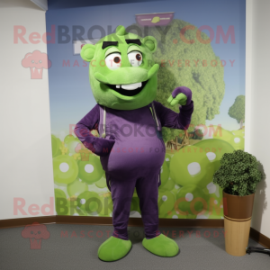 Olive Grape maskot drakt...