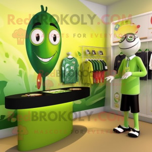 Olive Armband maskot kostym...