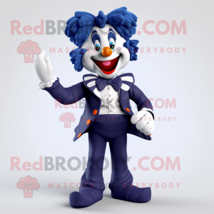 Navy Clown mascotte kostuum...