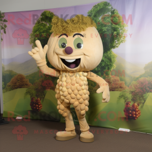 Beige Grape mascotte...