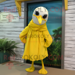 Sitrongul Albatross maskot...