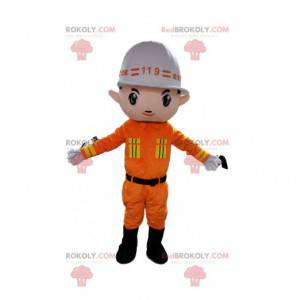 Bygningsarbejder kostume, handyman maskot - Redbrokoly.com