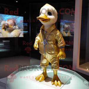 Gold Gosling mascotte...