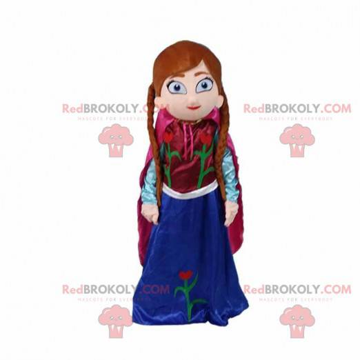 Mascot Princess Anna in "The Snow Queen" - Redbrokoly.com