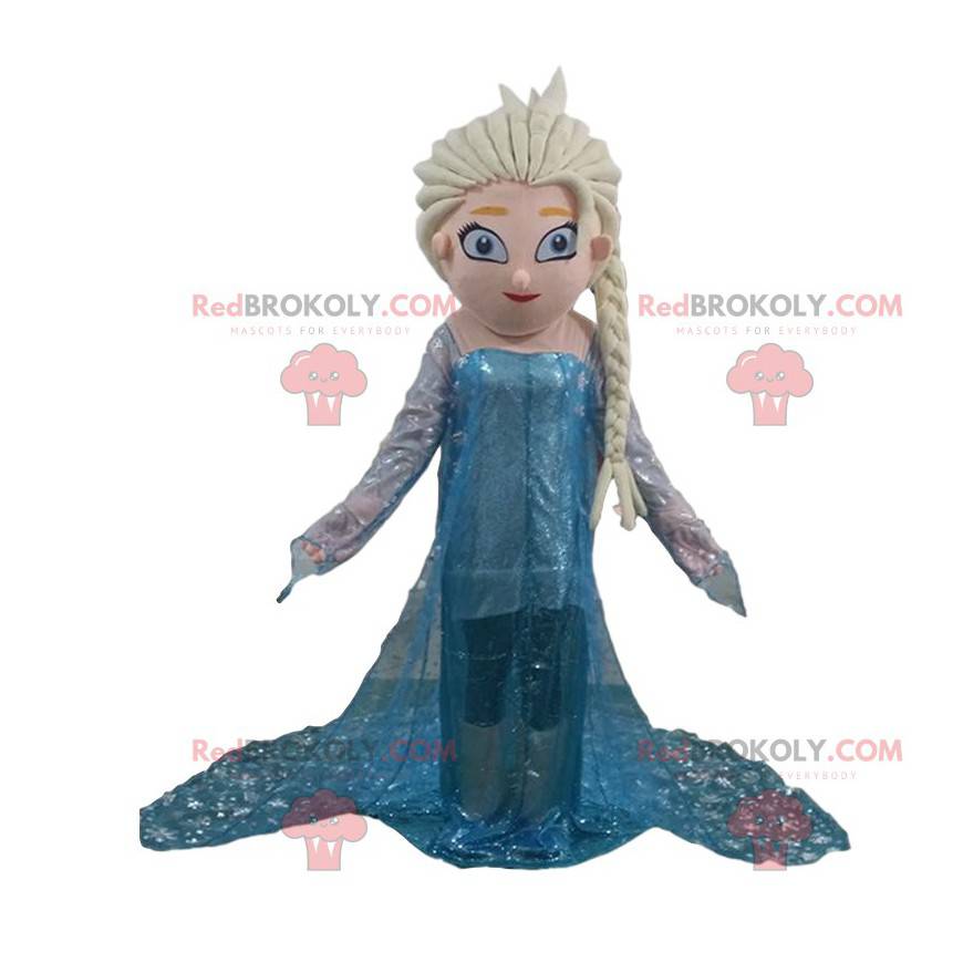 Mascotte de la princesse Elsa dans "La reine des neiges" - Mascotte de la princesse Elsa dans "La reine des neiges" -