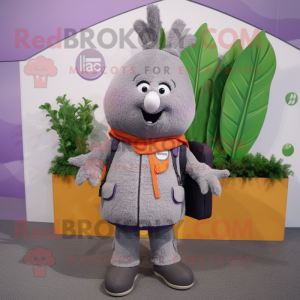 Gray Carrot mascotte...