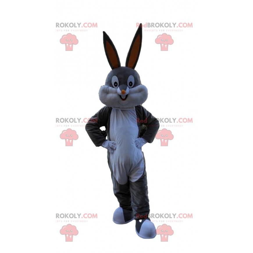 Mascotte Bugs Bunny, het beroemde Loony Tunes-konijntje -